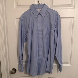 Gold Label blue dress shirt. Size 16 neck, 35 sleeve. Excellent condition.